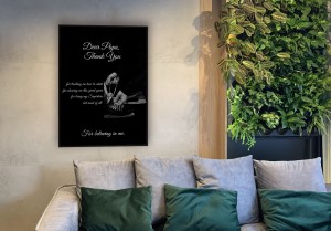 Plakat - Hokejowe podziękowanie dla Taty, łyżwy