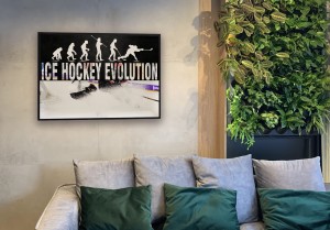 Plakat - Ice Hockey Evolution