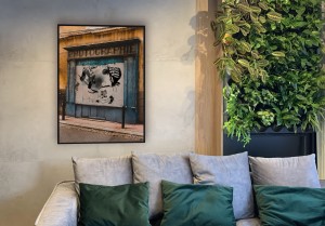 Plakat - miejski mural hokejowy