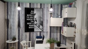Plakat - Hokeistka motywacja