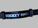 LEATHER BRACELET - HOCKEY MOM
