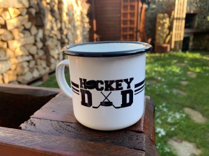 Kubek emaliowany Hockey DaD