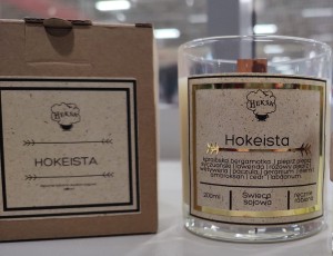 Świeca sojowa HOKEISTA